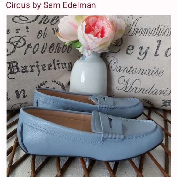 CIRCUS”BABY BLUE LOAFERS BY SAM EDELMAN❤️PERFECT CONDITION❤️SIZE 9❤️BRA… - Picture 2 of 8